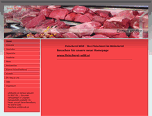 Tablet Screenshot of fleischerei-wild.com